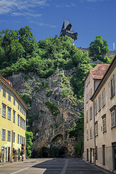Mike Worley - The Schlossberg fortress in Graz Austria