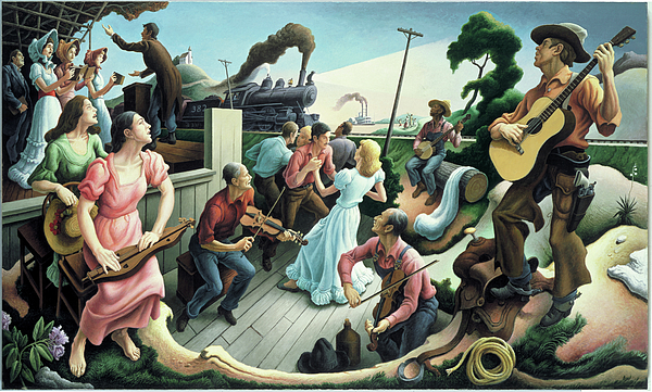 Thomas Hart Benton - The Sources of Country Music