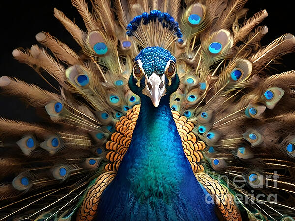 Mike Nellums - The Stare of a Peacock AI