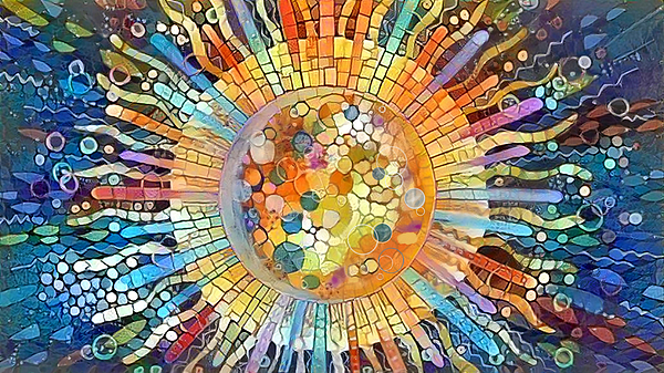 Sandi OReilly - The Sun Abstract 