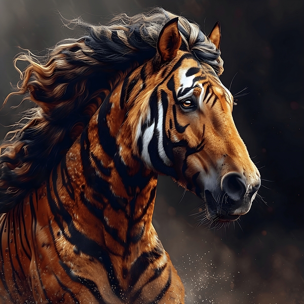 Lozzerly Designs - The Tigress Horse