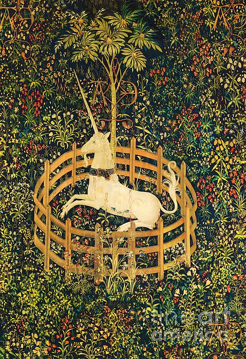 The Unicorn Tapestries - The Unicorn Rests in a Garden