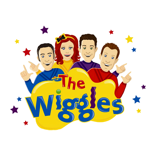 The wiggles Poster music Greeting Card by Julie Kelly