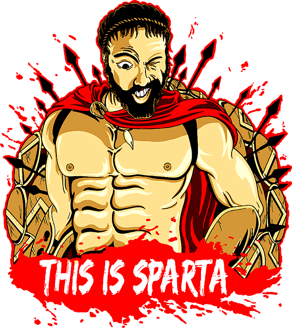 This Is Sparta T-Shirt by Maraisugih Hlo - Pixels