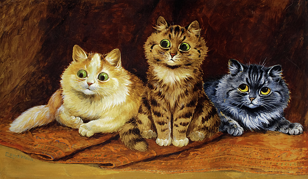 https://images.fineartamerica.com/images/artworkimages/medium/3/three-cats-on-a-persian-rug-louis-wain.jpg