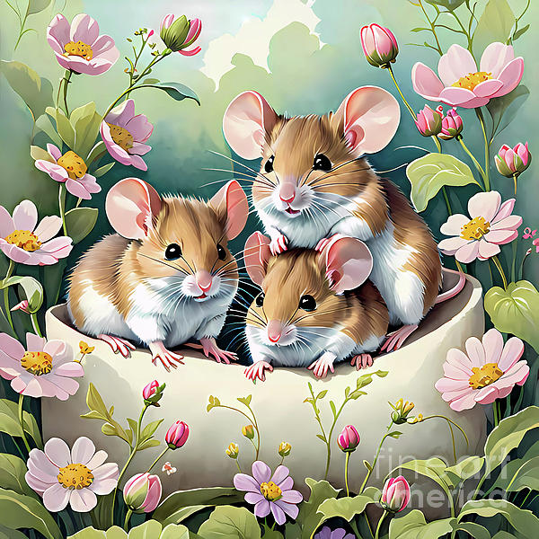 Ingo Klotz - Three Cute Mice