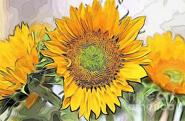 Mesa Teresita - Three Sunflowers