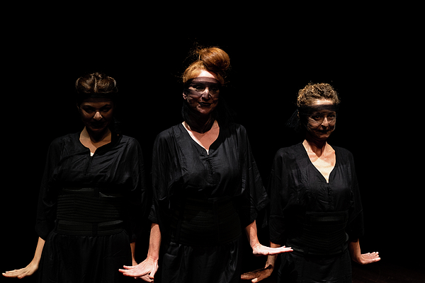 Nina Kulishova - Three Witches. The Scene From Macbeth by Alessandro Sena.