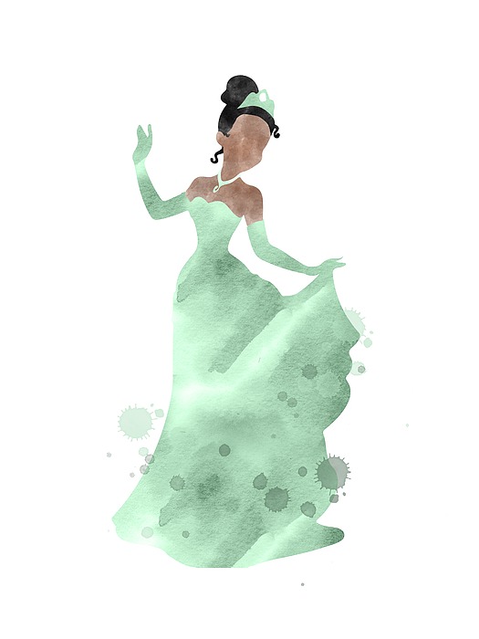 Disney princesses colorful watercolor Digital Art by Mihaela Pater - Pixels  Merch
