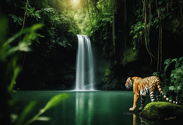 Waterfall Digital+art