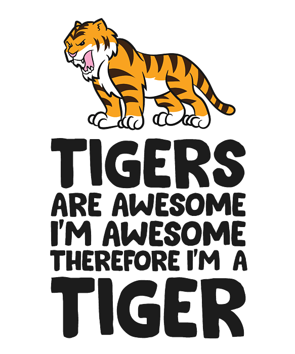  Kids Tiger Lover Tigers Make Me Happy T-Shirt