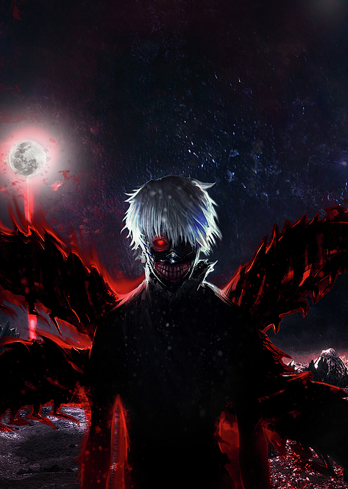 Tokyo Ghoul Ken Kaneki Galaxy Case For Sale By Uber Colektiv