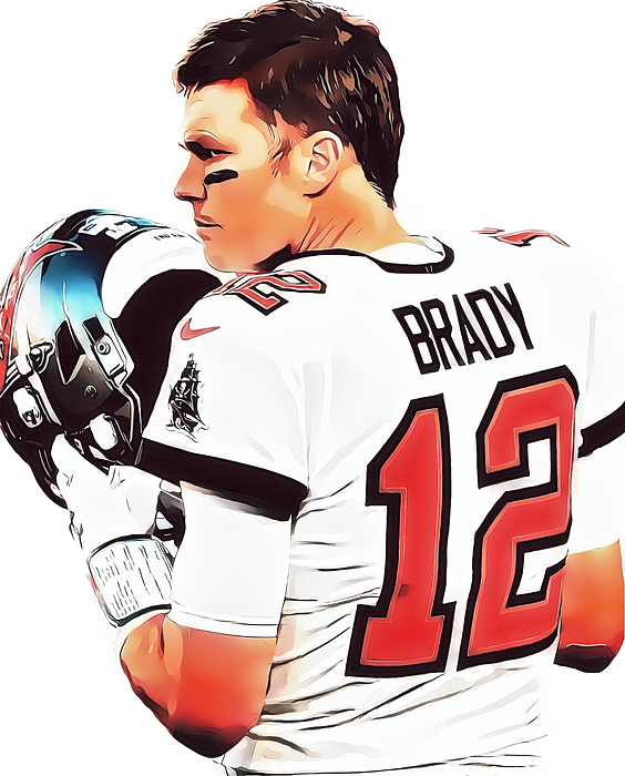 Tom Brady New England Patriots Trading Card Poster 500 T-Shirt by Joe  Hamilton - Pixels Merch