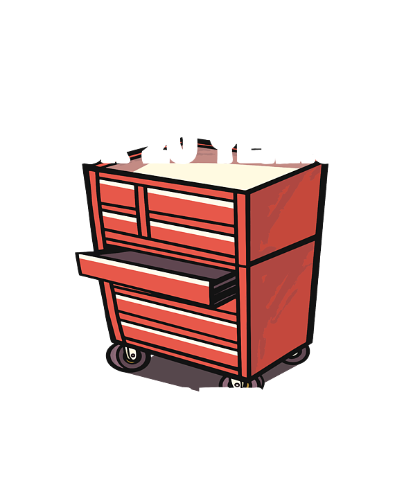 Tool Box Funny Fathers Day Handyman Gift Mechanic Acrylic Print by