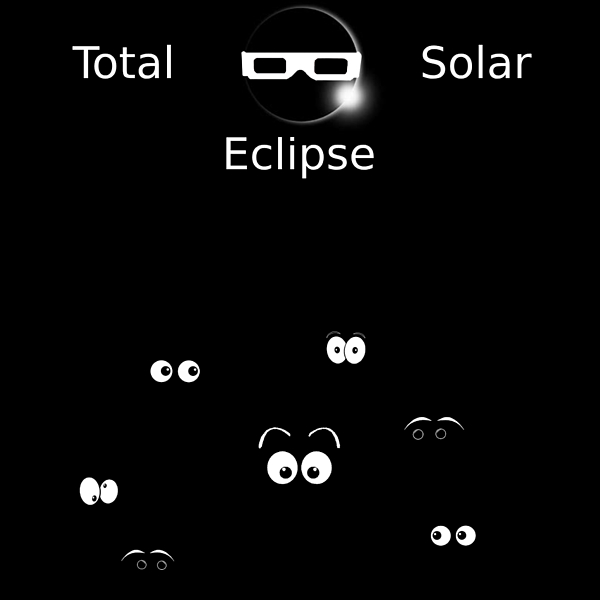 Ronald Mills - Total Solar Eclipse - Whimsical