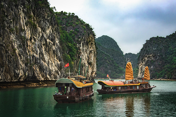 Rebecca Herranen - Traditional Vietnamese Junk Sailing Boats on Halong Baby