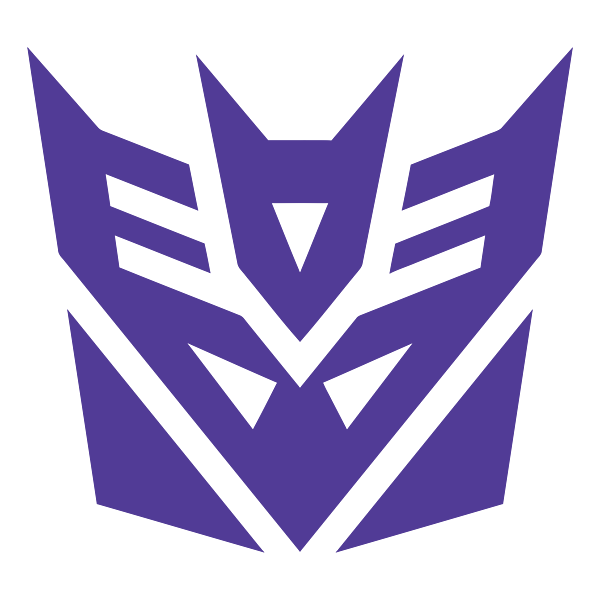 Transformers Decepticon Cartoon Logo Sticker by Raisa Nasyiah - Pixels