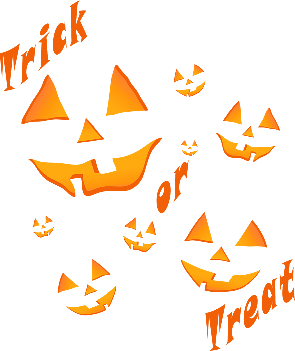 Trick Or Treat Halloween Sticker for iOS & Android