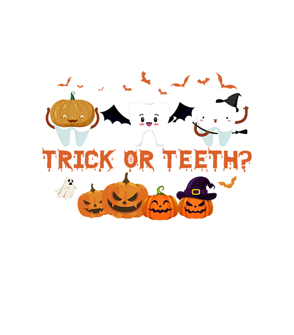 Trick Or Teeth Fun Dentist Halloween Dental Squad Matching Jigsaw