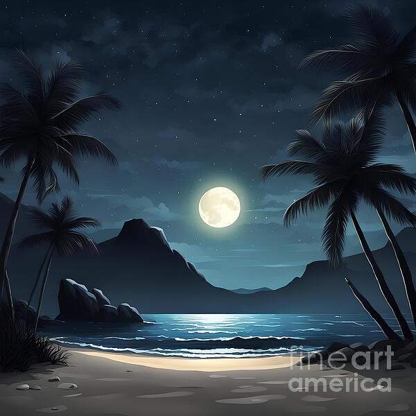 Rachel Hannah - Tropical Moonlit Beach
