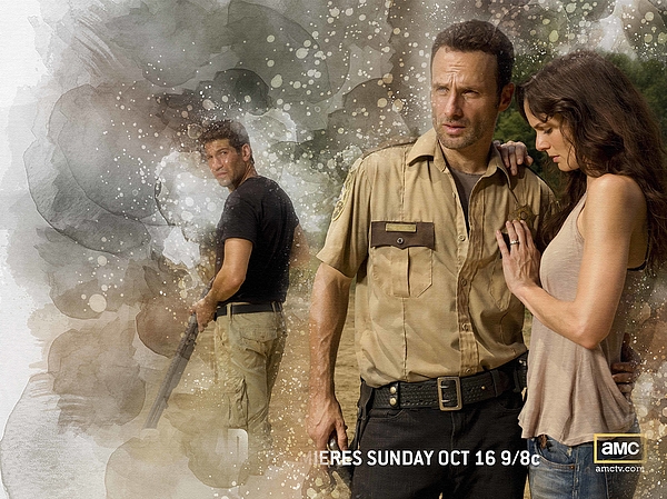 Tv Show The Walking Dead Horror Sarah Wayne Callies Lori Grimes Andrew Lincoln Rick Grimes Jon Bernthal Shane Walsh Tank Top For Sale By Rhett Salin