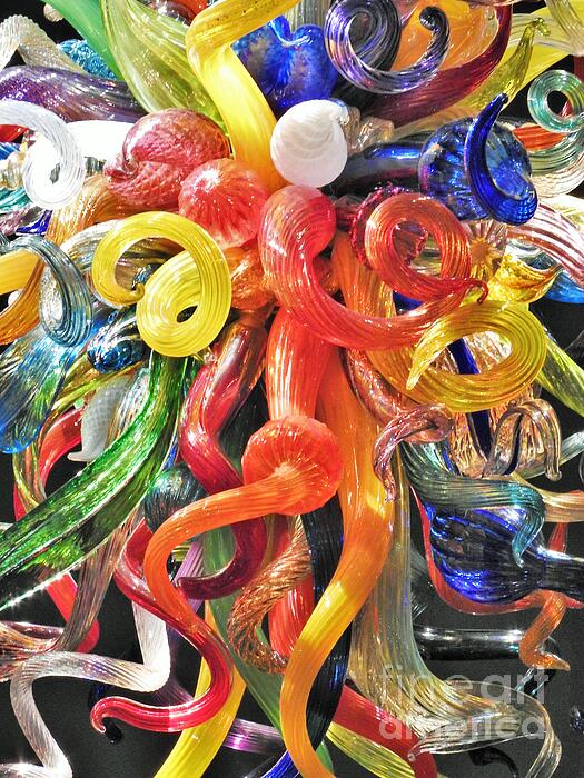 Tina M Powell - Twisting Vibrant glass colors
