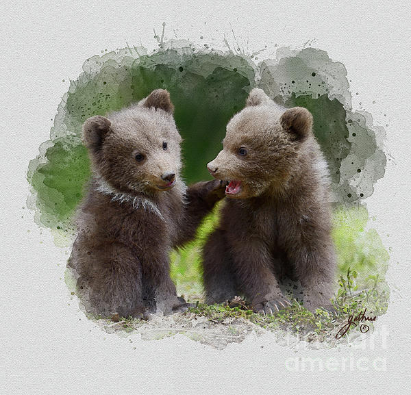 Grizzly Bear Cub T-Shirts for Sale - Pixels