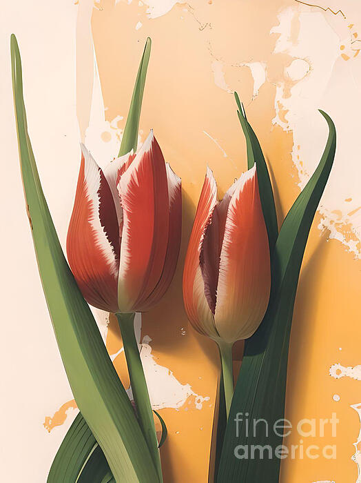Jasna Dragun - Two Dancing Tulips