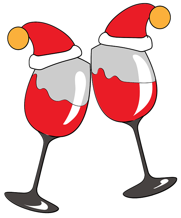 https://images.fineartamerica.com/images/artworkimages/medium/3/two-glasses-of-red-wine-with-christmas-hat-funny-wine-myloot-transparent.png