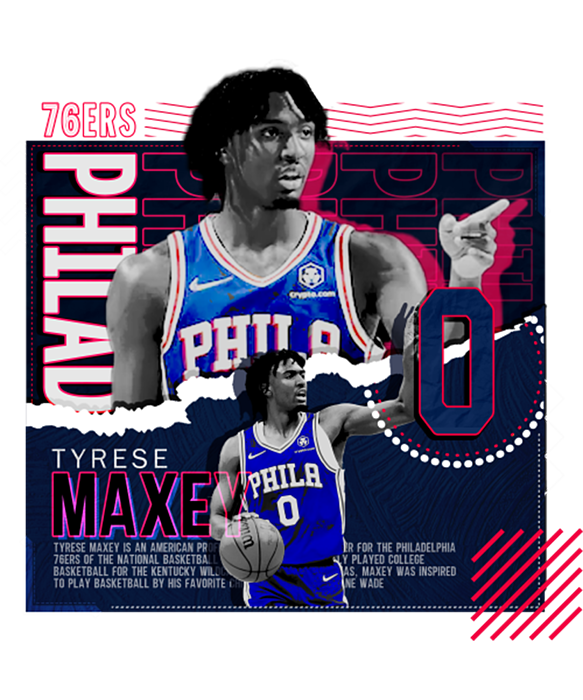 tyrese maxey cool wallpapers