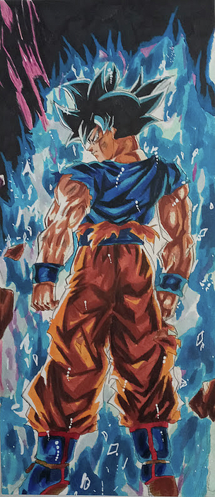 Gogeta Blue/ Broly Art Print by Noah Jackson - Fine Art America