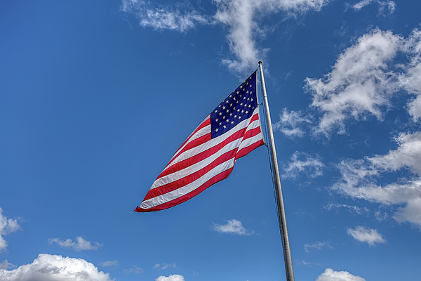 Steve Rich - United States Flag - Chimney Rock North Carolina