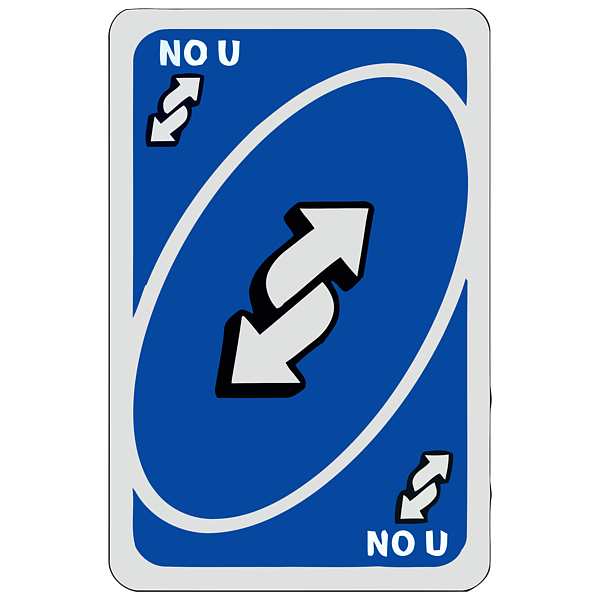 Wholesome Uno Reverse Card | Greeting Card