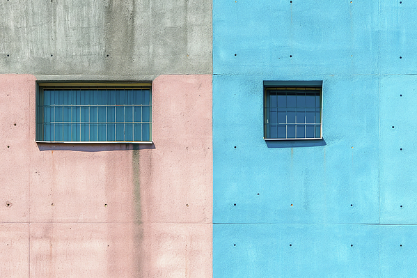 Matthias Hauser - Urban Architecture 01 Pink and Blue
