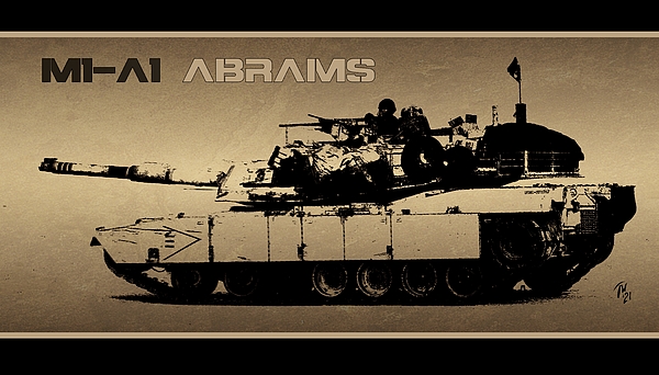 Premium AI Image | Abrams tank on the battlefield