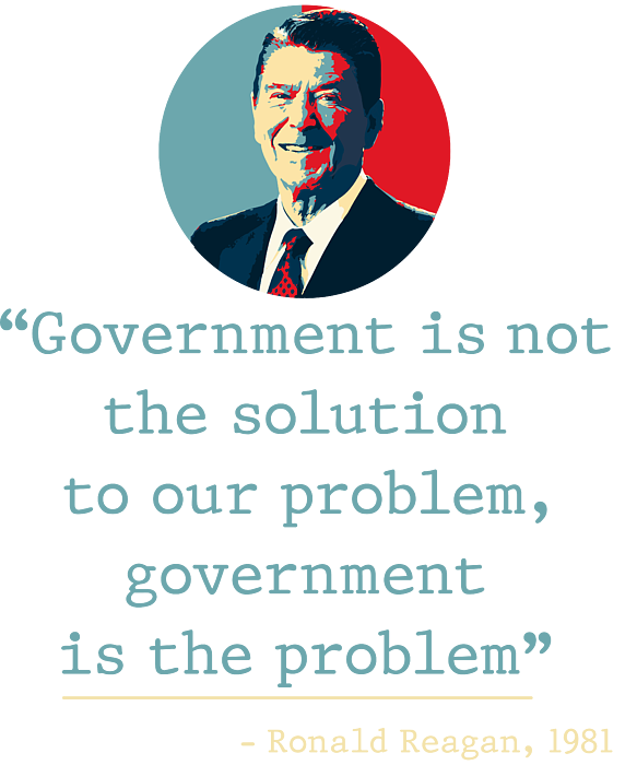 us-president-ronald-reagan-government-problem-wowshirt-transparent.png