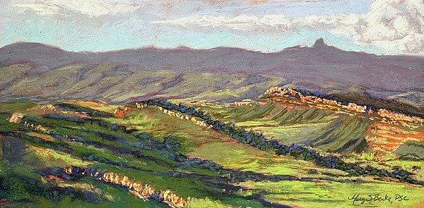 Mary Benke - View from My Deck in Spring