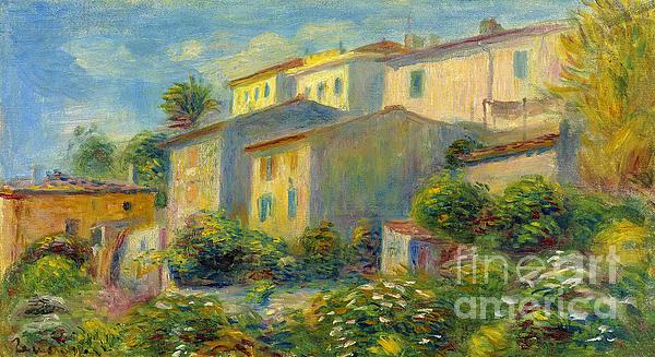Pierre-Auguste Renoir - View of the Post Office in Cagnes