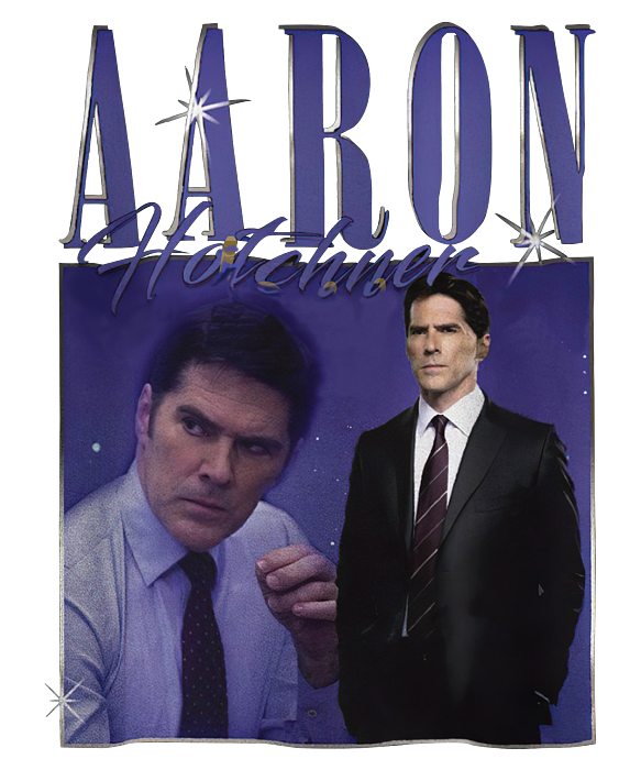 Vintage Aaron Hotchner Shirt Criminal Minds TV Series Shirt iPhone