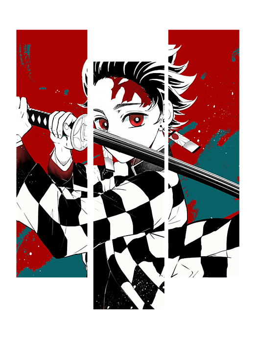 Demon Slayer - Tanjiro Kamado Anime Decal Sticker