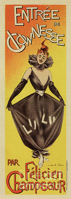 Vintage LV Advertisement Poster