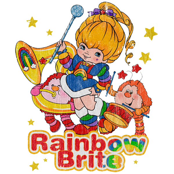 Vintage Rainbow Brite and Friends Jigsaw Puzzle
