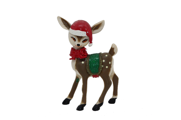 Christmas Santa & Rudolph Yoga Leggings