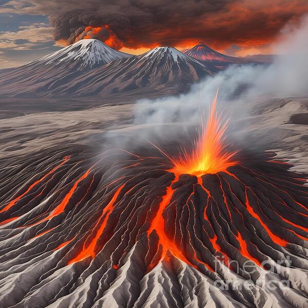 Paul Featherstone - Volcanic Eruption