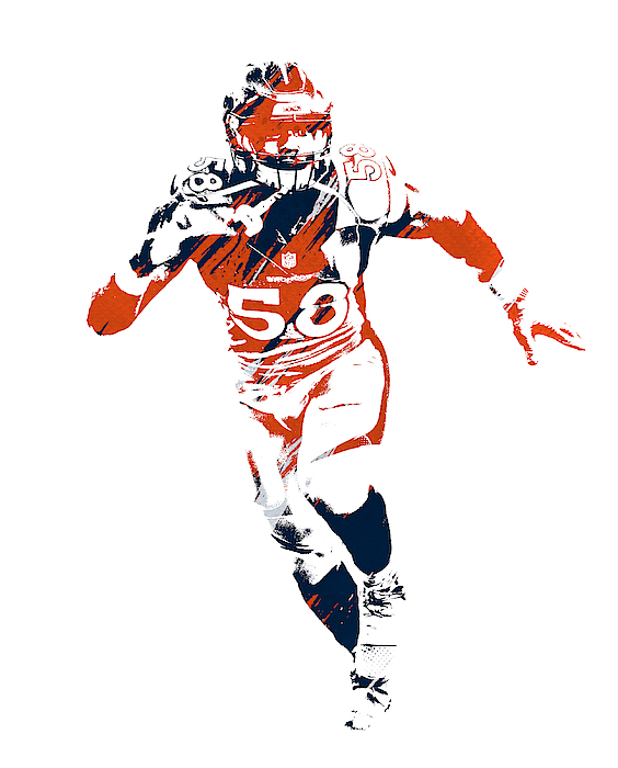 Von Miller Denver Broncos Pixel Art 2 iPhone 13 Case by Joe Hamilton - Fine  Art America