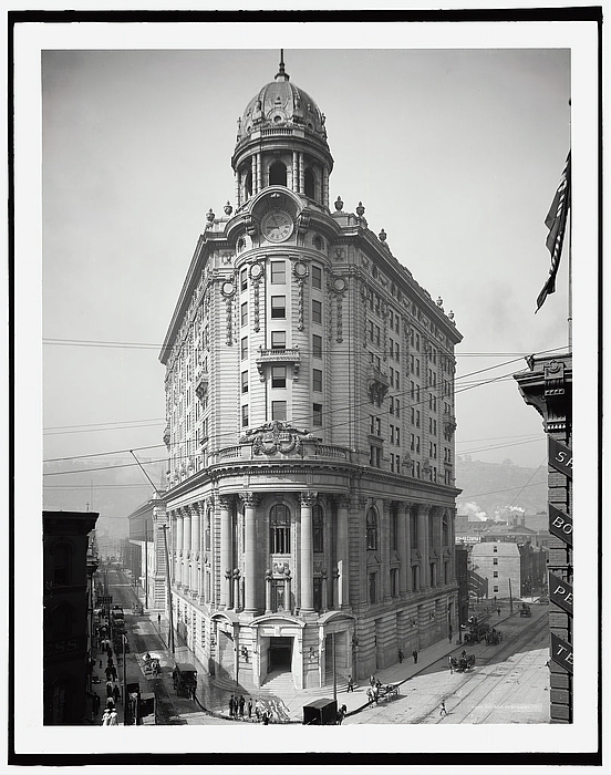 Detroit Publishing Co - Linda Howes Website - Wabash Station, Pittsburgh, Pennsilvania 1905