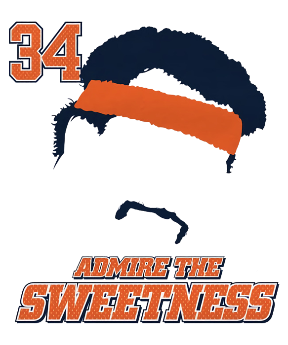 Walter Payton Stats T-Shirt by Kelvin Kent - Pixels