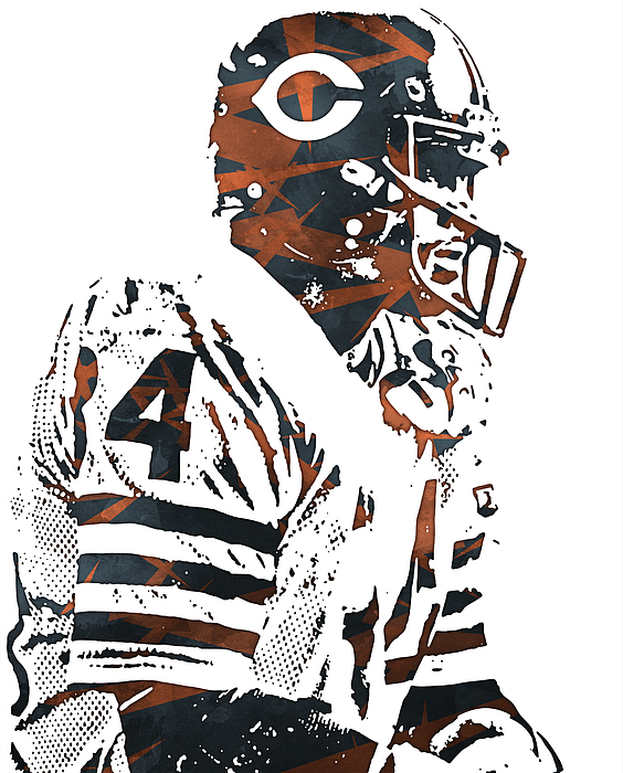 Walter Payton Chicago Bears Abstract Art 1001 iPhone 13 Case