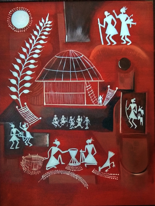 hard warli art