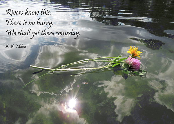 Nancy Griswold - Water Reflection and Quote